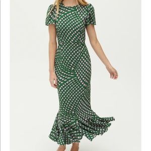 RHODES Lulani Dress, Woven Geo Purple